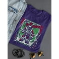 thumbnail image 3 of Krampus Creepy Santa Christmas Women's T-shirt, 3 of 4