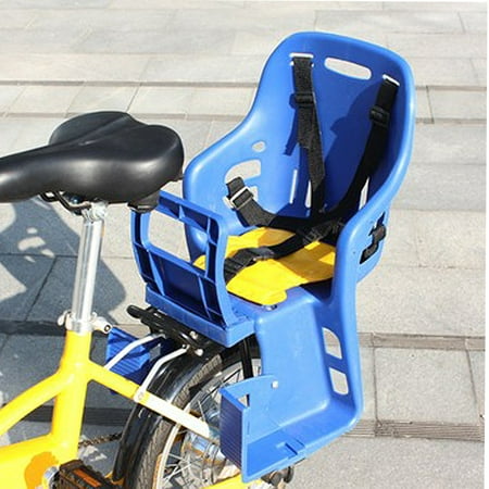 Aimeeli Bicycle Kids Child Rear Back Baby Seat Bike Carrier with Handrail 55Ib  Max (Best Child Bike Seat)