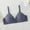 Blue, variant on BILIKEYU Women's Breathable Thin And Compact Large Cup Bra, Womens Bras, Jelly Bras for Women, Push Up Bra No Underwire