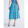 thumbnail image 4 of Free Assembly Women's and Women's Plus Smocked Cotton Maxi Skirt, Sizes XS-4X, 4 of 7