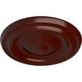 thumbnail image 3 of Ekena Millwork 9 5/8"OD x 1 1/8"P Maria Ceiling Medallion (Fits Canopies up to 1 3/4"), Hand-Painted Brushed Mahogany, 3 of 6