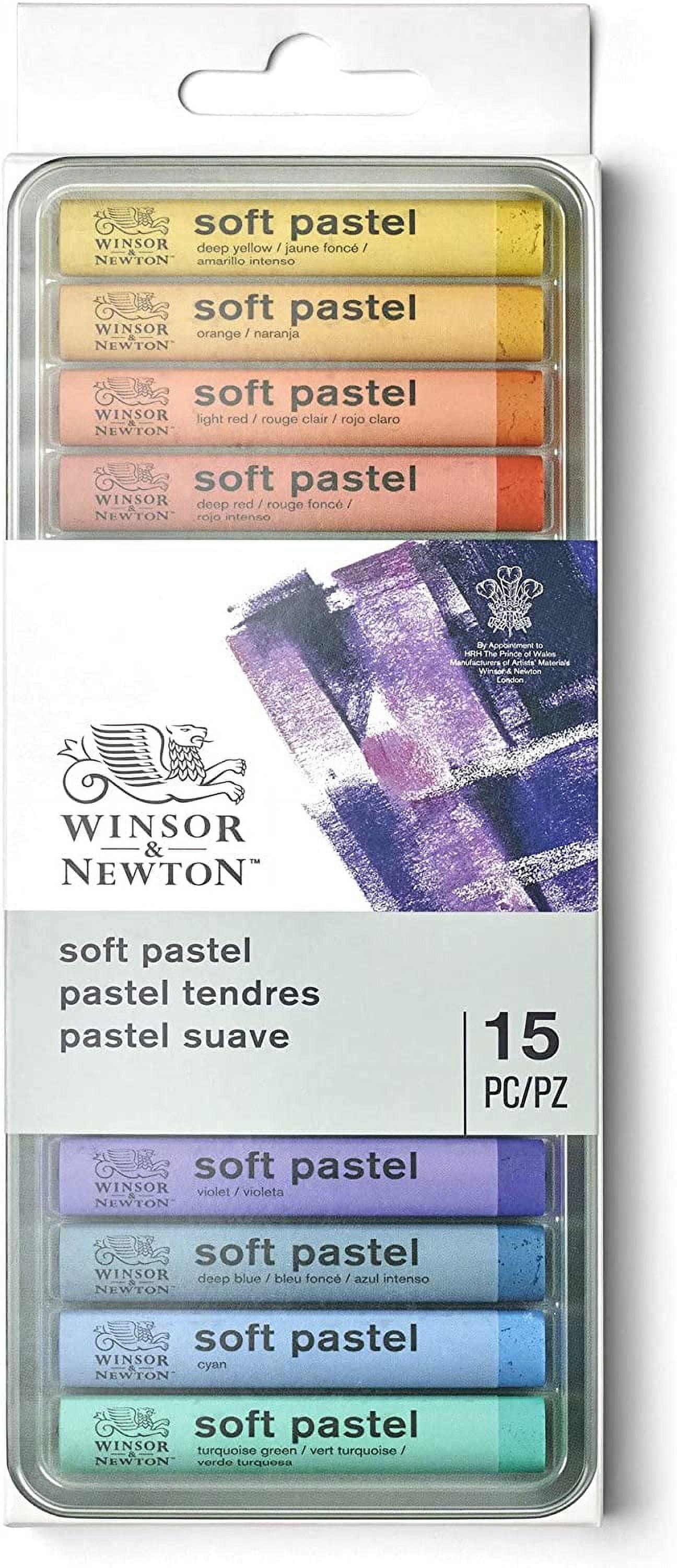 Winsor & Newton Pastelli Teneri Set Da 15 - Multicolore Per Artisti E Principianti - Foto 6