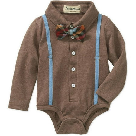 Beetle Thread Newborn Baby Boys Collared Bodysuit With Beetle Thread This On Opens A Dialog That Displays Additional Images For Product With The Option To Zoom In Or Out