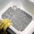 thumbnail image 2 of Sink Mat Saddle Adjustable Kitchen Sink Mat Eco-friendly Sink Protector Pvc, 2 of 4