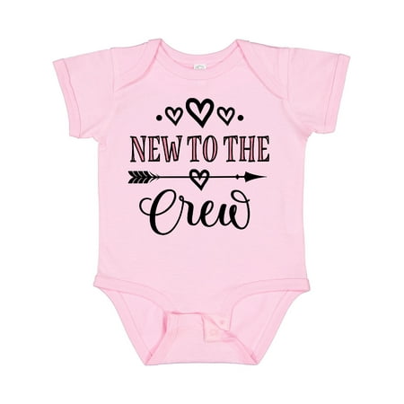 

Inktastic New to the Crew Baby Girl Gift Baby Girl Bodysuit