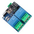 thumbnail image 4 of Módulo De Relé WiFi Dual, 5V Plástico 8-Bit MCU Chip ESP8266 Módulos De Relés Para La Empresa Para El Personal Para El Hogar ANGGREK HF1013, 4 of 8