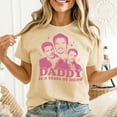 thumbnail image 3 of Pedro Pascal Shirt, Daddy Is A State Of Mind Men's And Women's Graphic Tee 100% Cotton by TBun, Full Sizes S-5XL, 3 of 5