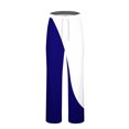 thumbnail image 3 of YLSDY Color Block Print Mens Pajama Pants Elastic Drawstring Bottoms with Pockets-Comfy Soft Mens Lounge Pj Long Pants Blue L, 3 of 4