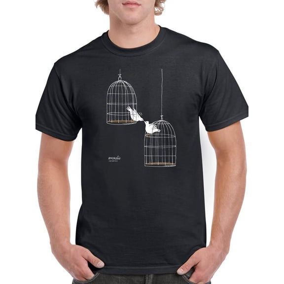 Lockdown Love T-Shirt Men -Arcadio Esquivel Designs, Male 5X-Large