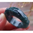thumbnail image 4 of Certified Icy Green Burma Natural A JADE Jadeite Dragon RING USA. 9 RING 653066 TN, 4 of 11