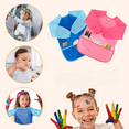 thumbnail image 6 of 1Pc/2Pcs/4Pcs Kids Painting Apron, Waterproof Art Smocks for Child 3-10 Years, Kids Smocks for Painting Aprons with Long Sleeve, 6 of 6