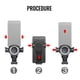 thumbnail image 2 of Tholdsy Soporte de teléfono giratorio de 360 grados de gravedad para coche, soporte de succión Universal para automóvil, herramientas Videojuegos y accesorios Negro y Plata, 2 of 6