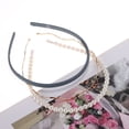 thumbnail image 3 of Accesorios para el cabello de color sólido Unique Bargains 1 Set para mujeres tono dorado azul, 3 of 5