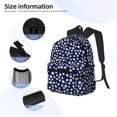 thumbnail image 5 of Fotbe Daisies Flowers Lightweight Casual Laptop Backpack for Men and Women, Daily use Waterproof backpack, Backpack for College, 5 of 8