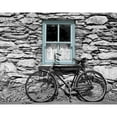 thumbnail image 3 of Anonymous 14x12 Black Modern Framed Museum Art Print Titled - Bicycle by Rural Cottage, 3 of 5