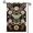 B, variant on XaaKee Garden Flags Gothic Serpent Wing Atlas Moth and Copperheads Print, Double-sided High-Quality White Linen Summer Garden Flag for Outside Backyard Display, 12x18Inch