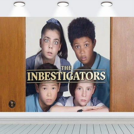 The Inbestigators Party Supplies Backdrop Banner Poster Birthday Decorations Background for Photography Taspestry
