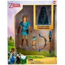 The Legend of Zelda Breath of The Wild Link Exclusive Action Figure [Tunic, Bow, Arrow & Quiver]