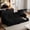 Black, variant on Rophefx 3 in 1 Convertible Sofa Bed, Corduroy Pull Out Sleeper Sofa Bed with Adjustable Backrest USB Ports Cup Holders& Side Pockets for Living Room Bedroom Apartment,Black