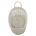thumbnail image 4 of DecMode 9", 8", 7"H White Cotton Handmade Storage Basket with Handles, 3-Pieces, 4 of 8