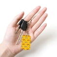 thumbnail image 5 of Naloa Leopard Print Print Keyfob with Split Key Ring and Print Labels, Key Labels Key Chain Tags, Luggage Tags, Car Key Chain Ring Keyfob Gift, 5 of 7