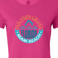 thumbnail image 4 of Inktastic Miami Beach Florida Travel Trip Women's T-Shirt, 4 of 5
