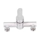 thumbnail image 4 of Grifo De Agua Caliente Fría, Práctico G1/2 Grifo De Ducha A Prueba De Herrumbre Acero Inoxidable Fácil De Instalar Ahorre Espacio Para La Bañera Para El Hogar Para El Baño ANGGREK Mixer Tap, 4 of 8