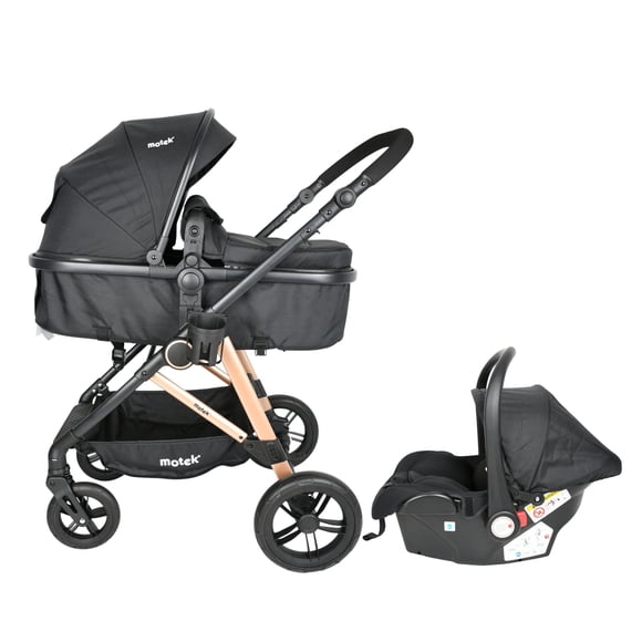 Carriola 3 En 1 Motek Sophy Plus Sistema Viaje Convertible