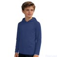 thumbnail image 2 of Fozruso Kids Long Sleeve Shirt Summer Hooded Sun Top for Boys And Girls Outdoor Play and Casual Activewear, 2 of 7
