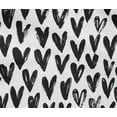 thumbnail image 5 of oneOone Cotton Flex Black Fabric Valentine Heart Fabric For Sewing Printed Craft Fabric By The Yard 40 Inch Wide, 5 of 5