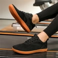 thumbnail image 4 of LASUDRAA Men's Wide Barefoot Shoes Minimalist Sneakers Zero Drop Sole, 4 of 8