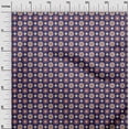 thumbnail image 3 of oneOone Cotton Silk Purple Fabric Floral Retro Sewing Material Print Fabric By The Yard 42 Inch Wide, 3 of 4