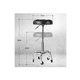 thumbnail image 5 of Silla De Cocina Bar Giratoria Ajustable Juego Restaurante Negro, 5 of 5