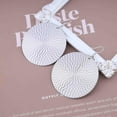 thumbnail image 4 of Boho Large Disc Drop Earrings Hammered Disc Earring Disc coin Dangle Earrings Gold Coin Statement Earrings Jewelry for Women, 4 of 7