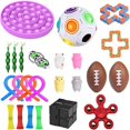 thumbnail image 1 of Juego de juguetes sensoriales Fidget Pack Juguetes de descompresión para aliviar el estrés Ehuebsd Para estrenar, 1 of 4