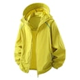 thumbnail image 4 of DYTTDG Men's Lightweight Sun Protection Hooded Jacket, Breathable Full Zip Windbreaker with Pockets for Hiking & Summer Outdoor Activities, 4 of 6