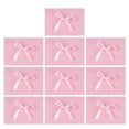 thumbnail image 1 of Retro Creative Bow Invitation Cards with Elegant Ribbon Design for Special Events 10 Pcs Pink, 1 of 8