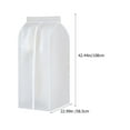 thumbnail image 2 of OULII Support de Rangement pour Vêtements Design Simple Anti-Poussière PVC Lot de 1, 2 of 8
