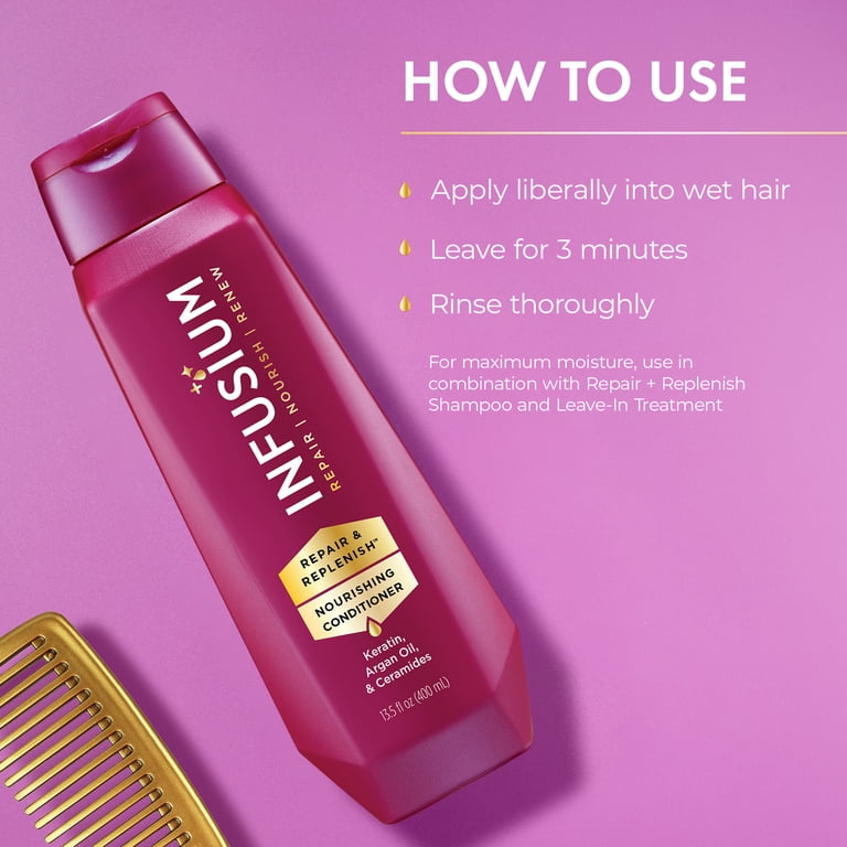 Infusium Moisturize & Replenish Conditioner, 13.5 Fl Oz - Walmart.com