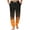 Orange, variant on Men's Halloween Bat Pajama Pants with Pockets & Drawstring - Cuffed Jogger Sleep Bottoms for Men, Elastic Waist Soft Lightweight Lounge Homewear Black L