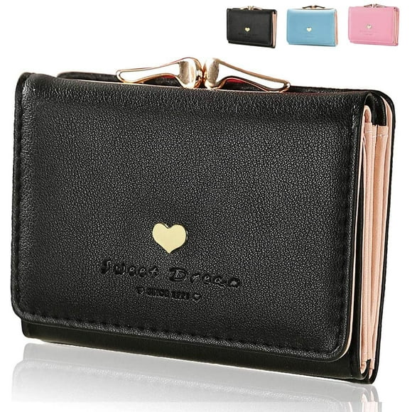 Women - Wallet Women Leather Wallet, Wallet Women Leather Elegant Cute Handbag Wallet Purse for Women