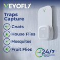 thumbnail image 2 of Trampa para moscas de la fruta para interiores VEYOFLY, 2 dispositivos con repuestos, 2 of 9