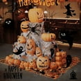 thumbnail image 4 of Lanterne Citrouille en Plastique Lumière Décorations d'Halloween Extérieures, 4 of 6