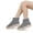 #02 Gray 【Mix & Match: Stock Up on Your Favorite Colors】, variant on Women's Cotton Fleece Lined Floor Slipper Socks, Thick Soft Anti Slip Sole, Stretchy Rib Cuff Lock Warmth, Multi-Purpose Yoga Carpet Socks for All Day Indoor | TruHer,Black Free Size