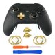 thumbnail image 2 of Botones de cambio de perfil y anillos decorativos para el mando Xbox One Elite 2 - Paquete de 2 cromados mate, 2 of 3