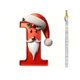 thumbnail image 1 of Adorno navideño con 26 letras de Avdjesfny, adornos navideños de la A a la Z, letras decorativas colgantes para árbol de Navidad., 1 of 7