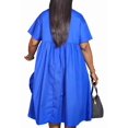 thumbnail image 3 of Plus Size Dresses for Women Sexy Ruched Shirt Dress A-line Dresese for Church, 3 of 8