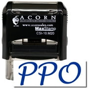 Self-Inking PPO Stamp with Green Ink