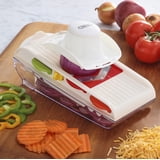 Farberware Mandoline Slicer with 4 Blades, julienne, wavy, shredder ...