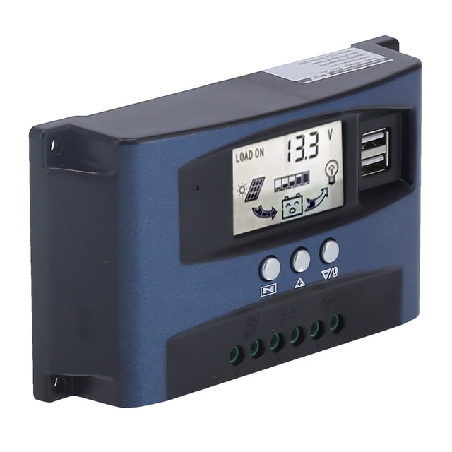 Controlador de carga solar MPPT BuyWeek Regulador solar LCD